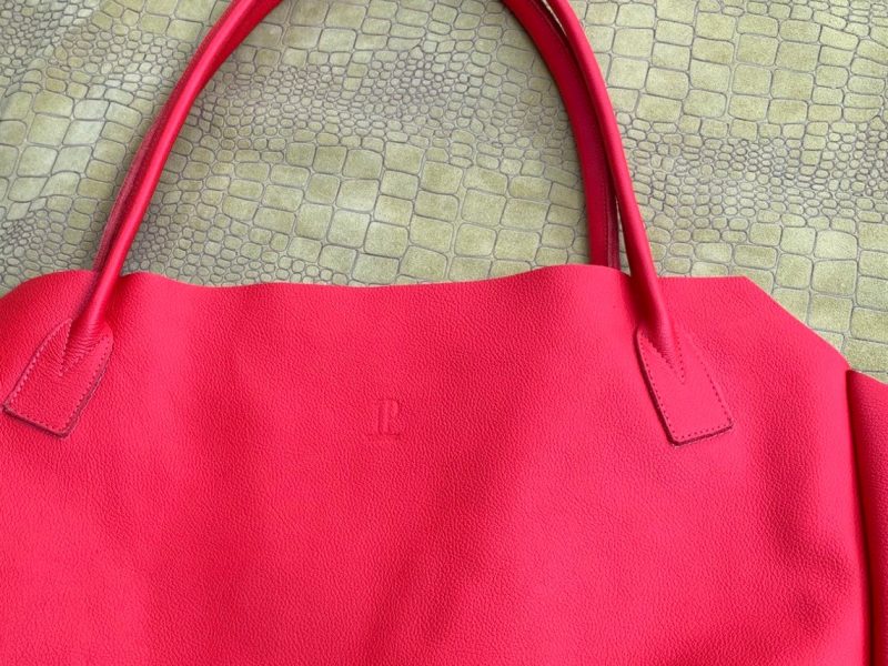 Leather Shopper bag red /red shopper bag/red leather bag/handmade red bag/ shopper bag / red bag madeinlondo /madeinlondonshopperbag
