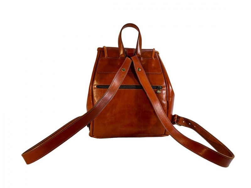 Classic Bagpack Medium Size – Brown