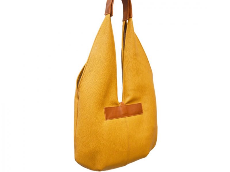 shoulder bag mustard /Leather Bag/Handmade leather bag/shoulder bag /mustard leather/ leather bag /handcrafted in london /la rue