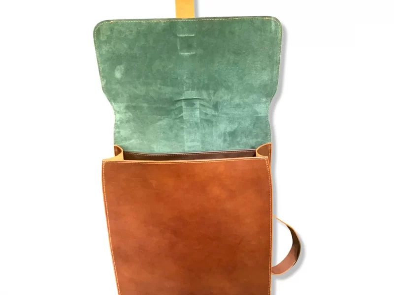 Vegetan brown backpack